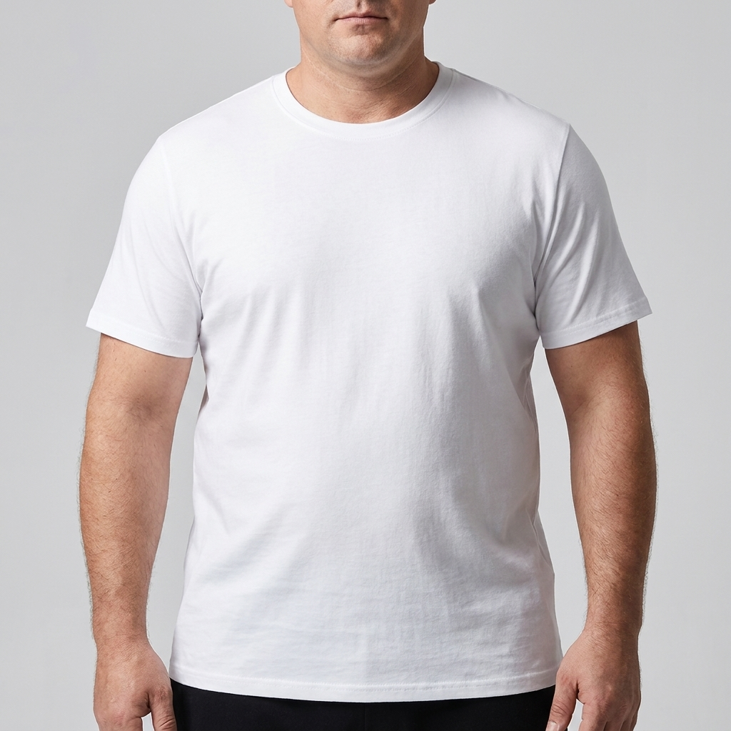 Plus Sized Fitted Crew